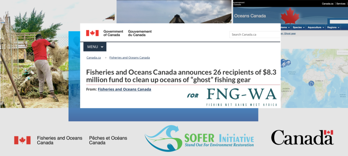 SOFER Initiative receives the Ghost Gear Fund from Fisheries and Oceans Canada